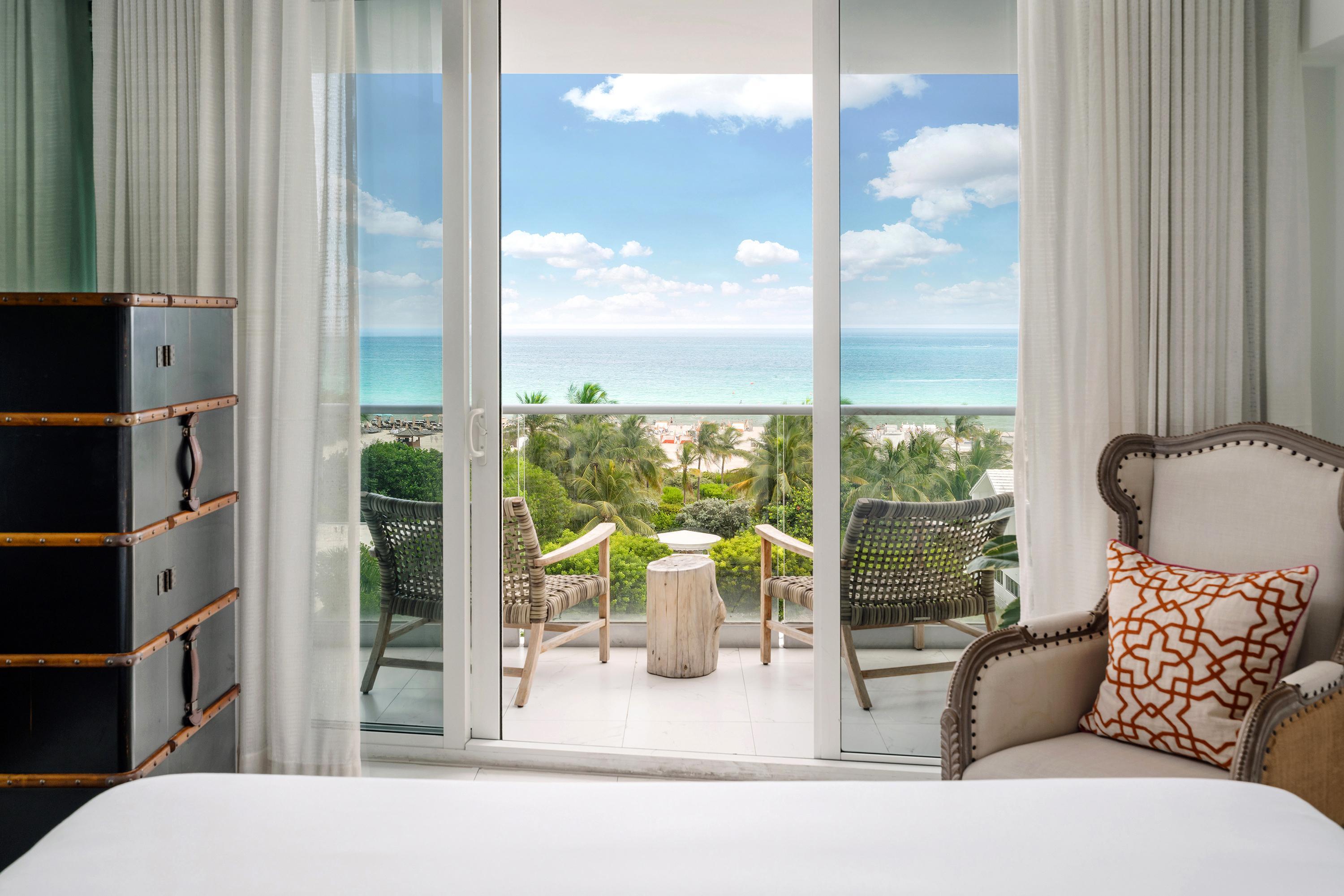 Nautilus Sonesta Miami Beach Exterior foto Ocean view from a bedroom