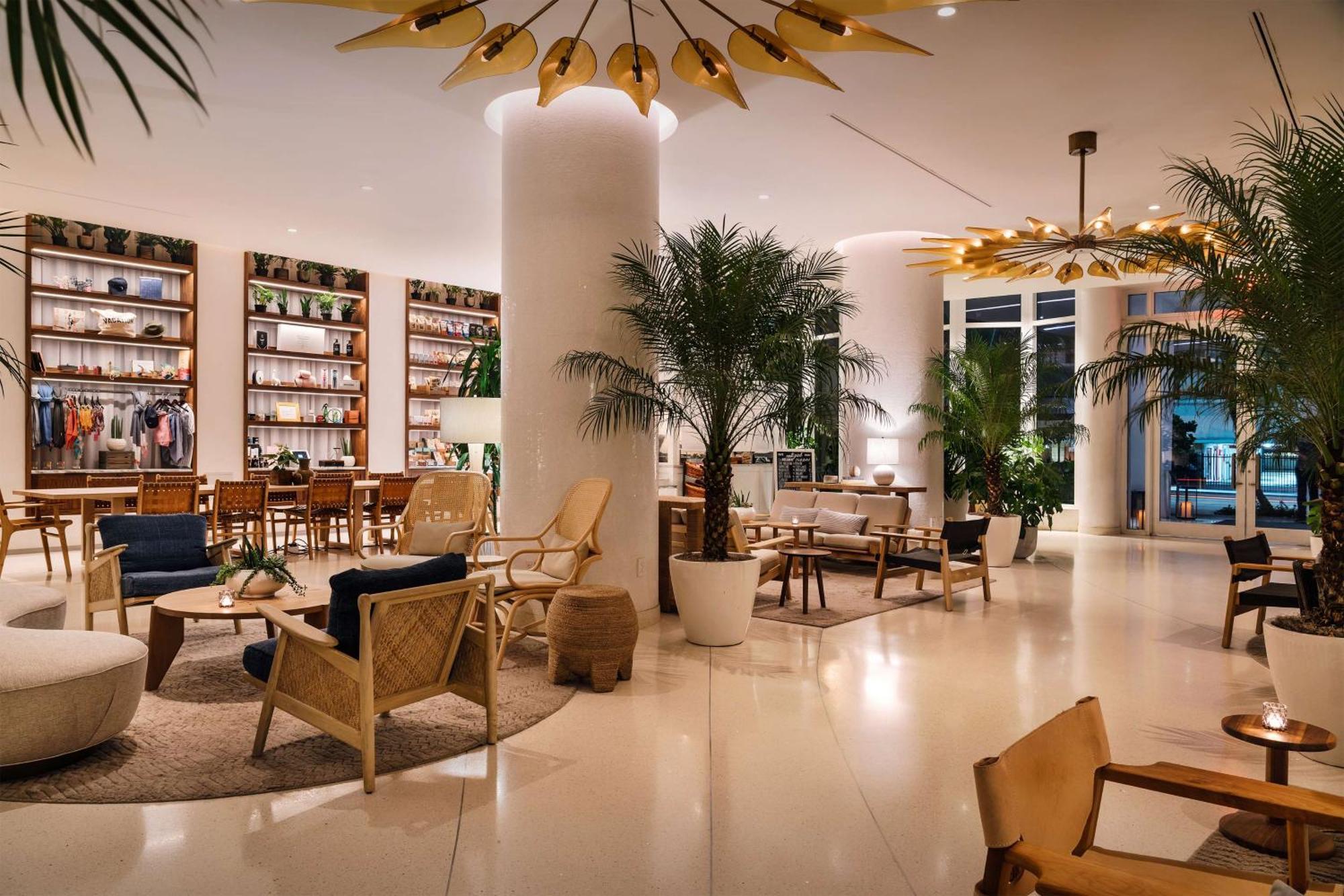 Nautilus Sonesta Miami Beach Exterior foto The lobby of the 1 Hotel South Beach